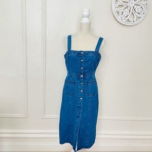 BB Dakota size 6 denim dress